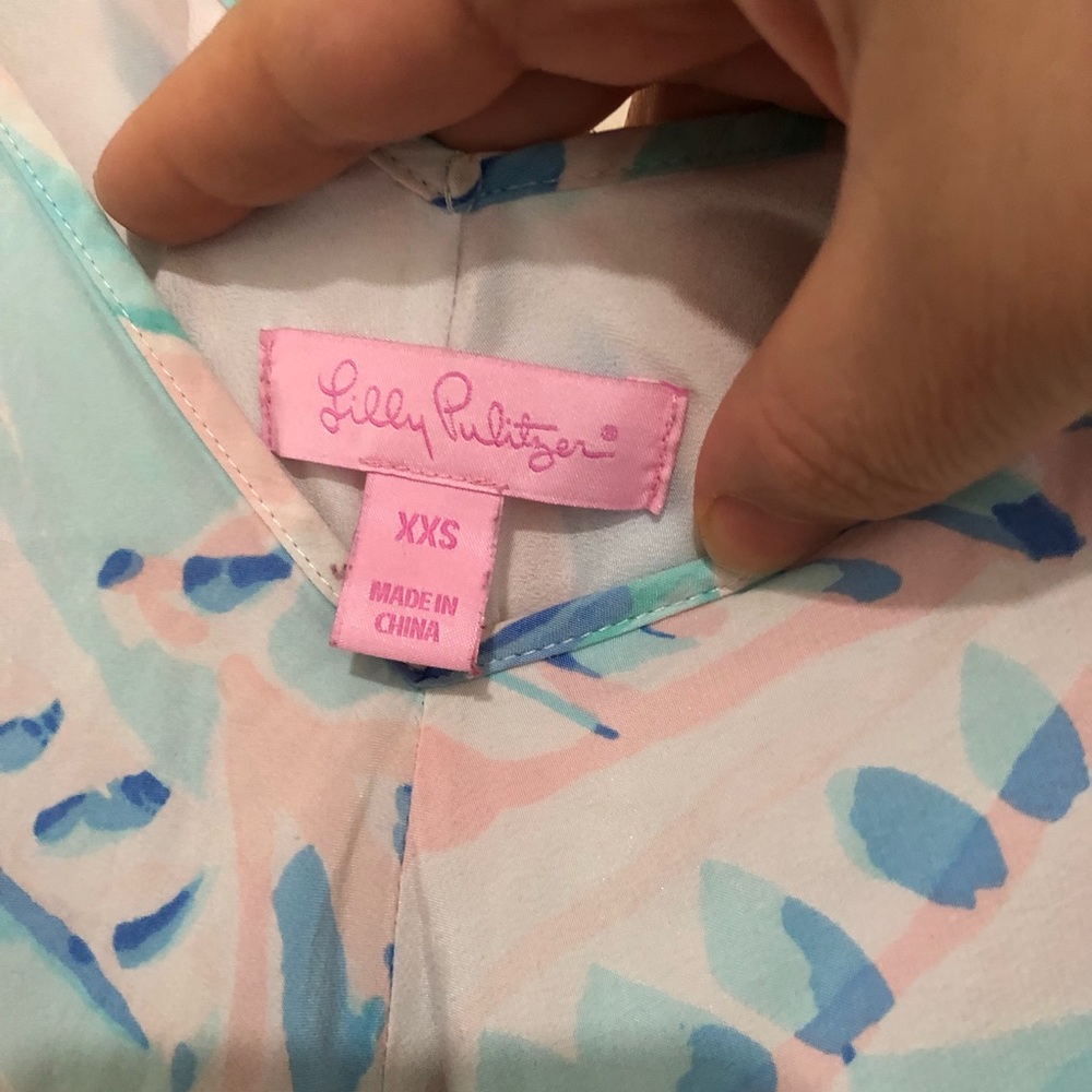 Lilly Pulitzer clara silk abstract printed slip dress - Picture 5 of 16
